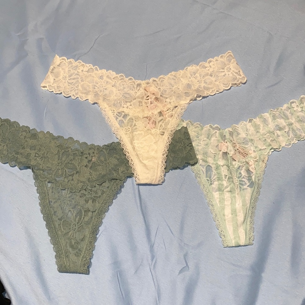 Victoria’s Secret lace thong underwear